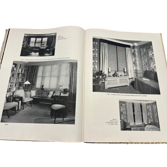 1954 Ladies' Home Journal Book of Interior Decoration Vintage Large Hardcover - Picture 11 of 12
